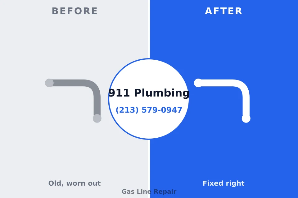 Before and after: plumbing repair North Great River, NY